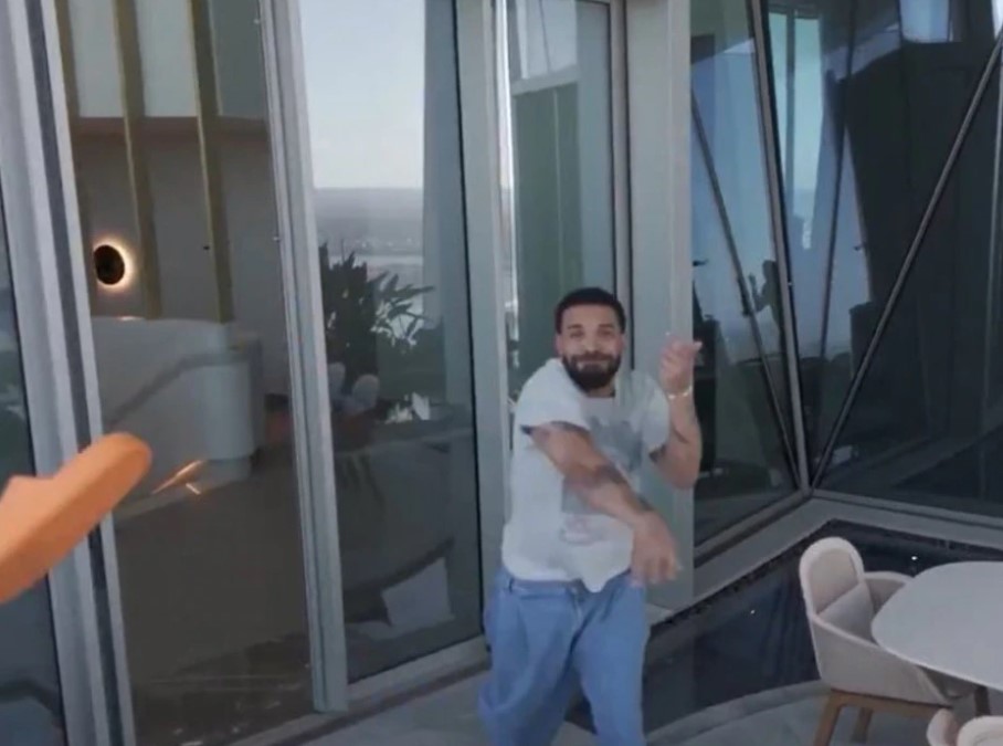 Drake Drone Video and Genuine Reaction